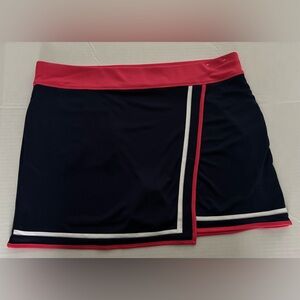 Callaway Navy Skort with Red Waistband
